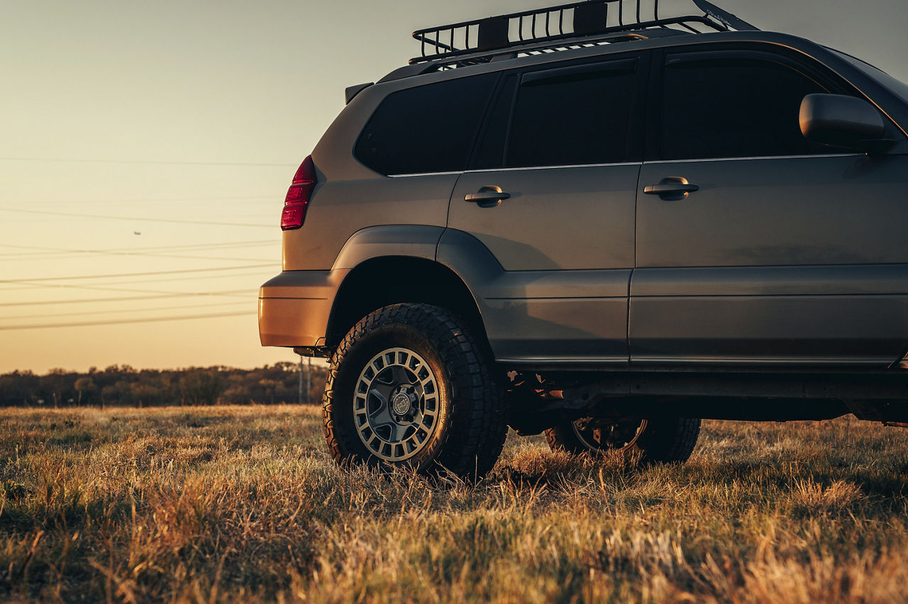 2008 Lexus GX470 - Black Rhino YORK - Gray | Black Rhino